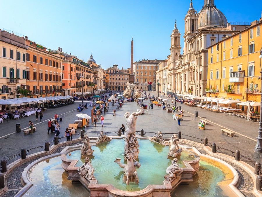 Rome lưu giữ những công trình, những di tích kiến trúc ấn tượng nhất và hoành tráng nhất