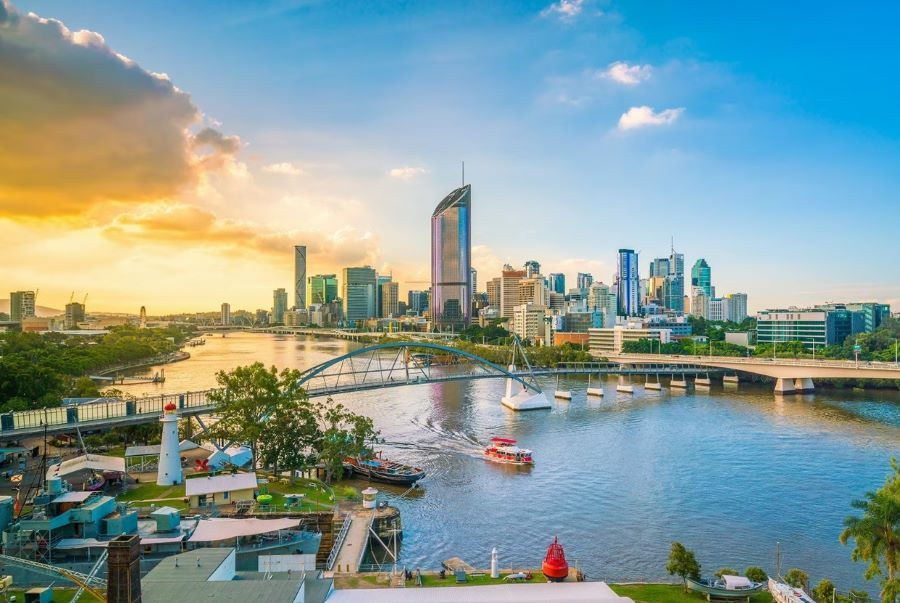 Brisbane thu hút nhiều khách du lịch nhờ sở hữu khung cảnh thiên nhiên tươi đẹp tuyệt vời