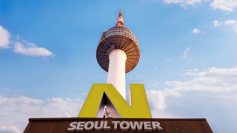 Tháp Namsan được xem là biểu tượng nổi bật của Hàn Quốc