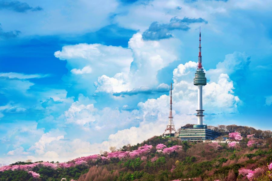 Tháp tình yêu hay còn gọi là Tháp Namsan Hàn Quốc
