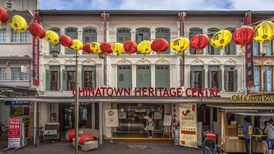 Chinatown Heritage Centre là một bảo tàng độc đáo, như một chiếc máy thời gian đưa du khách trở về những năm 1950 và 1960 đầy sôi động