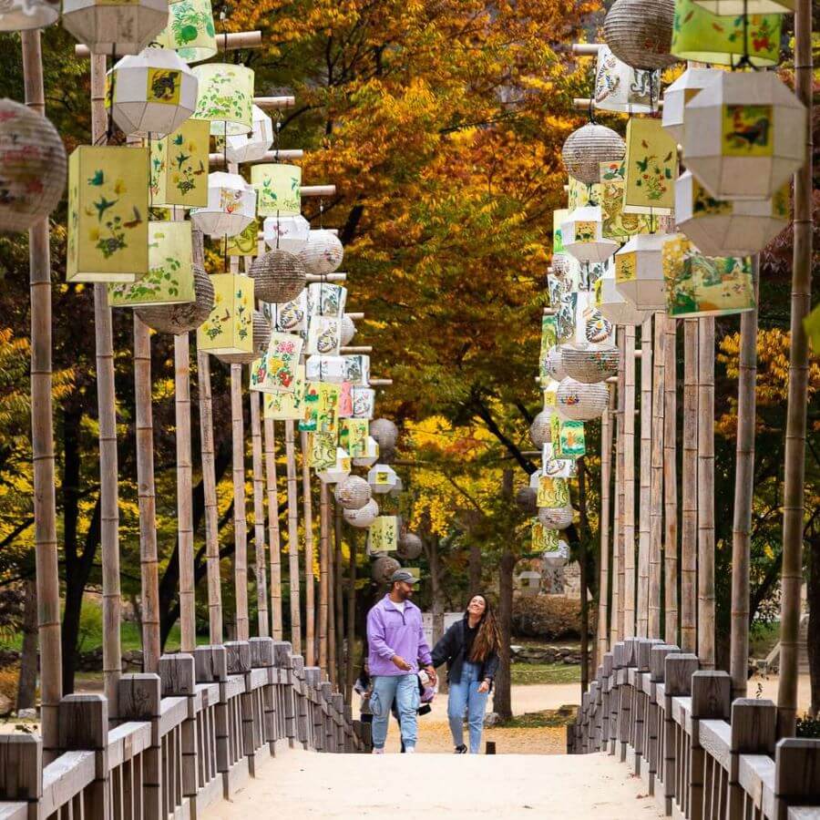Korean Folk Village đẹp quanh năm, mỗi mùa mang một vẻ đẹp riêng