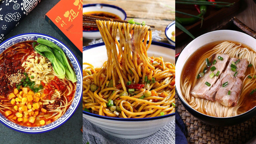 Mì Dan Dan chinh phục thực khách bởi sợi mì dai dai quyện cùng nước sốt đậm đà, đánh thức mọi giác quan