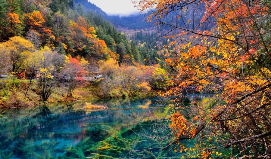 Cảnh sắc quyến rũ tại Cửu Trại Câu