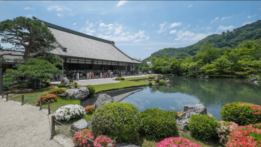 Đền Tenryū-ji, một kiệt tác kiến trúc và nghệ thuật Nhật Bản