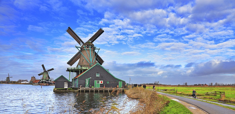 Làng cối xay gió Hà Lan và "bí mật" ẩn chứa bên trong