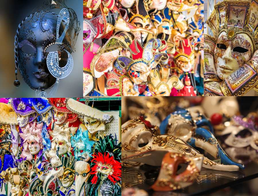 Carnival Venice là cuộc thi mặt nạ đẹp nhất, nơi các nghệ nhân chế tác mặt nạ từ khắp nơi tranh tài