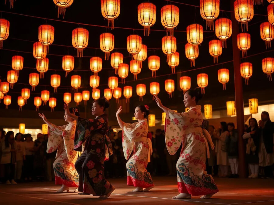 Lễ hội Đèn lồng Nagasaki không chỉ là một bữa tiệc ánh sáng mà còn là một sân khấu nghệ thuật đa màu sắc