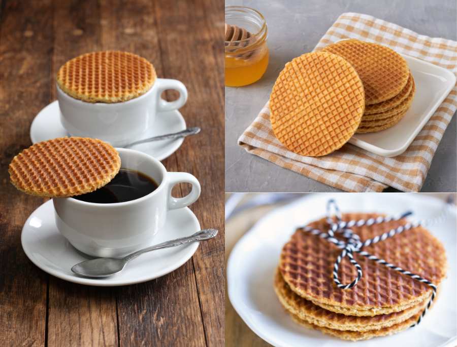 Những chiếc bánh stroopwafel thơm ngon là biểu tượng của lễ hội
