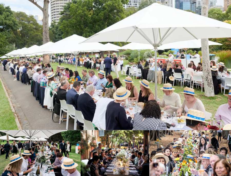 "The World's Longest Lunch" hay còn được gọi là bữa trưa dài nhất thế giới