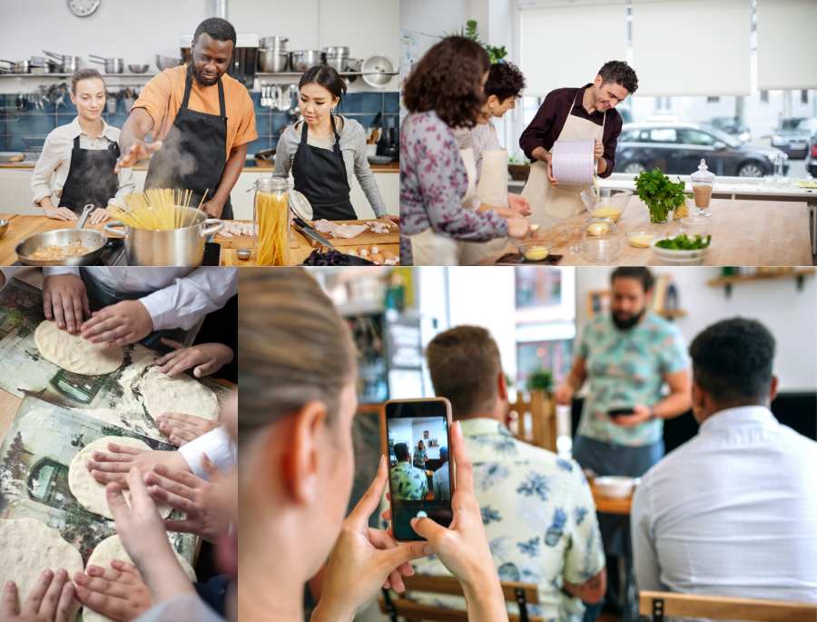 Các buổi hội thảo ẩm thực không chỉ cung cấp kiến thức và kỹ năng, mà còn tạo ra một môi trường học tập thú vị và tương tác