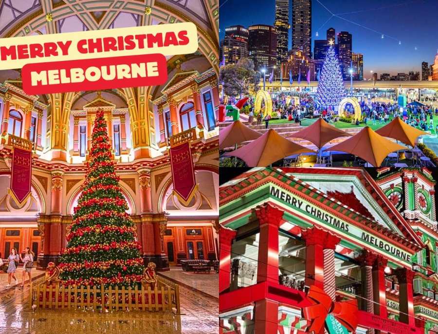 Khung cảnh lễ hội giáng sinh tại các thành phố lớn tại Úc