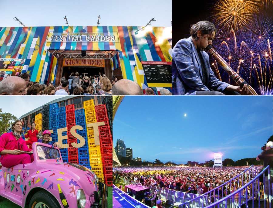 Biển người đông đúc trên khắp thế giới đổ về Sydney Festival