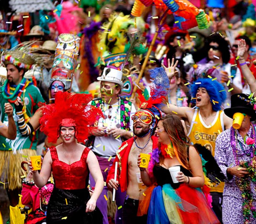 Lễ hội đồng tính Mardi Gras là lễ hội đặc biệt dành riêng cho những người thuộc cộng đồng LGBT+