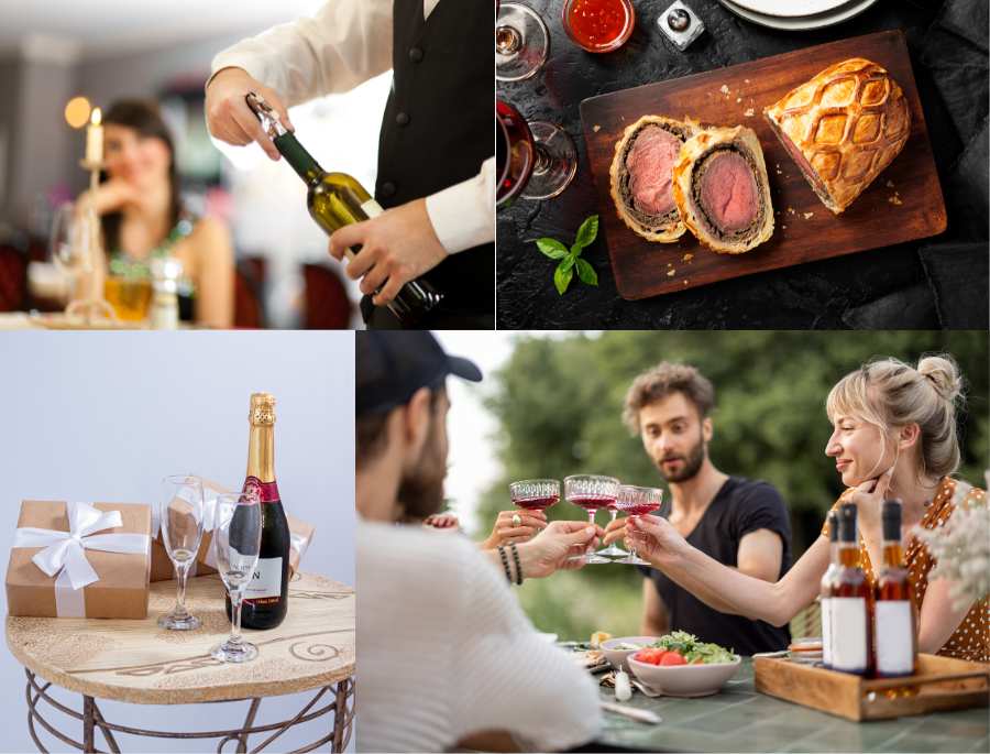 Ngoài thưởng thức rượu ngon, du khách còn có thể kết hợp thưởng thức ẩm thực