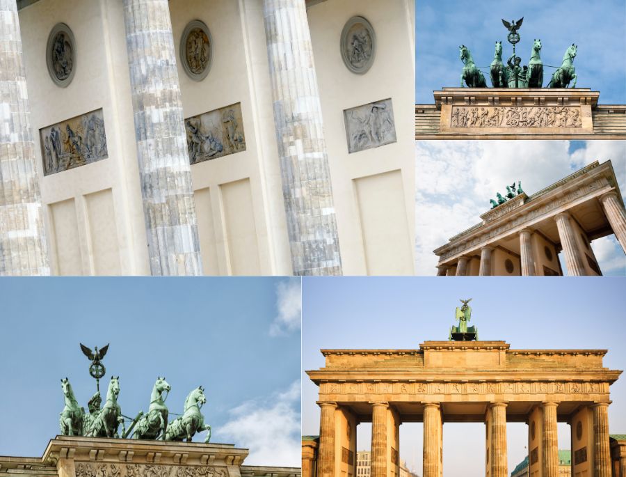 Cổng có kiến trúc đặc biệt với các chi tiết mang ý nghĩa lịch sử