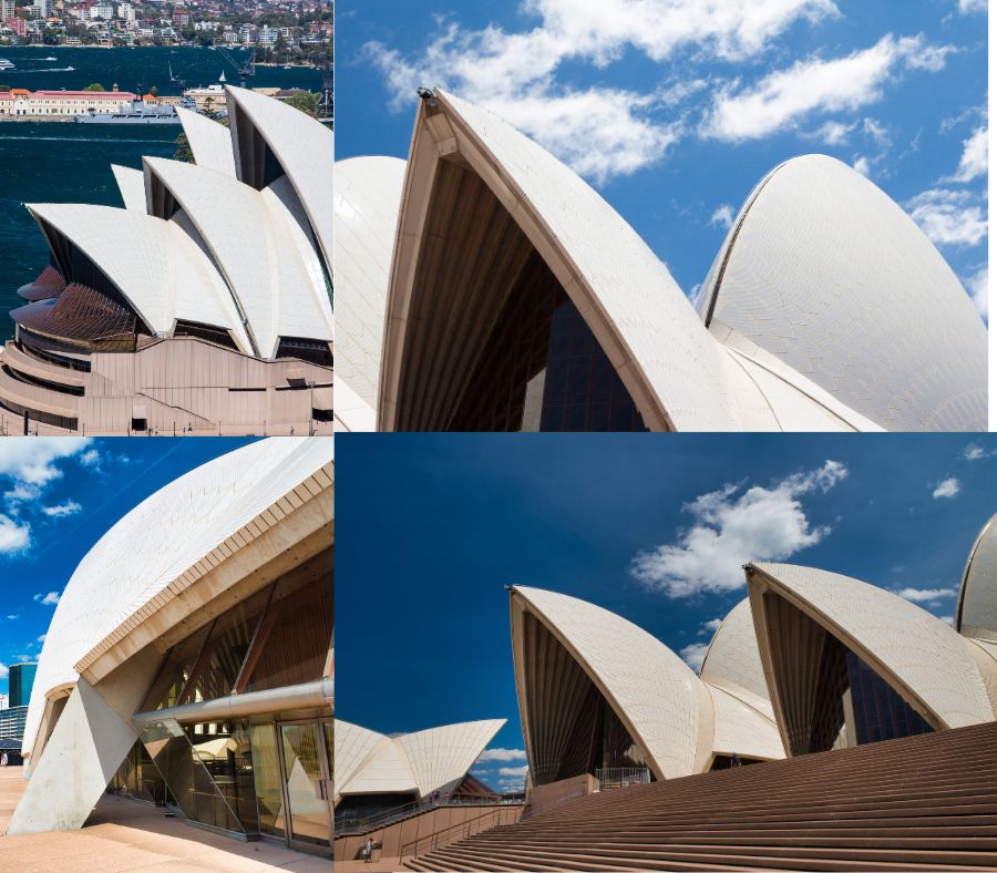 Phần mái bên ngoài có số lượng lên đến 1056 triệu viên