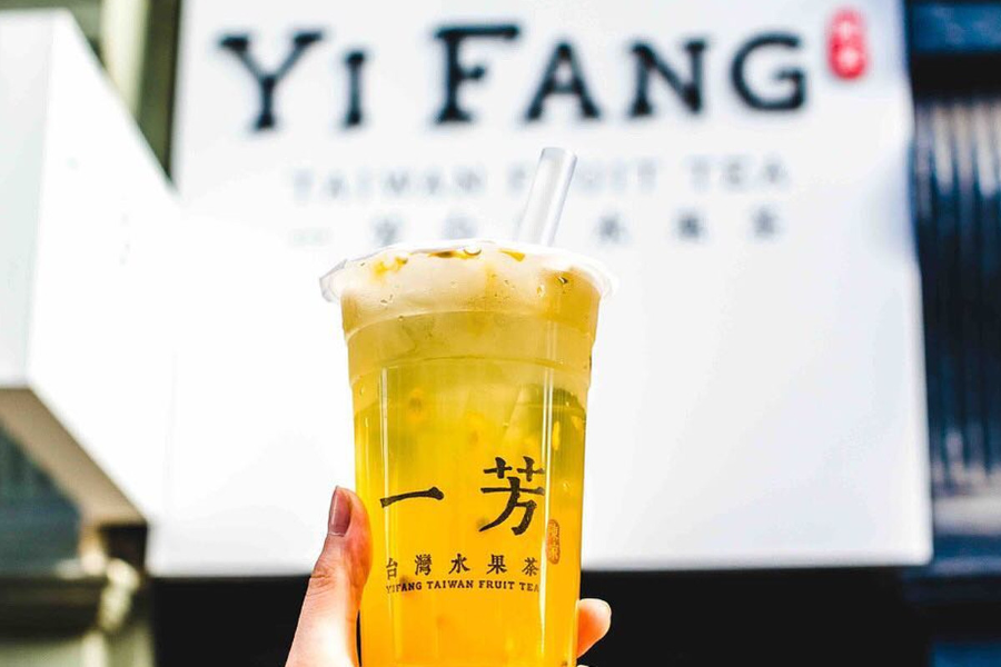 Yi Fang Tea được biết đến như một thiên đường của những tín đồ yêu thích trà hoa quả