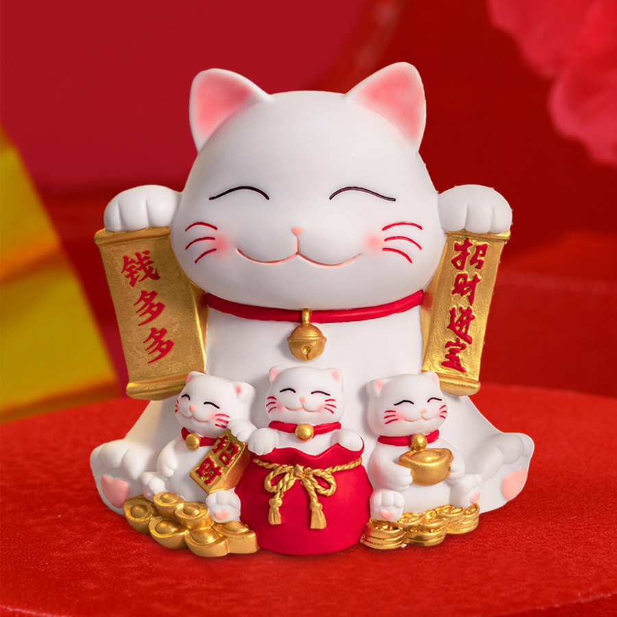 Mỗi màu sắc của Maneki Neko đều được cho là mang đến những may mắn và năng lượng khác nhau