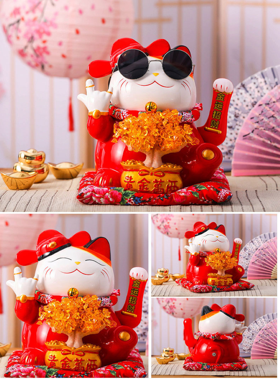 Hình ảnh chú mèo vẫy tay với nụ cười tươi tắn đã trở thành một phần không thể thiếu trong đời sống của người dân Nhật Bản