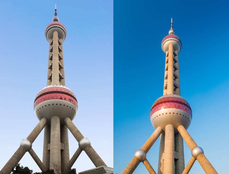 Thiết kế độc đáo, kết hợp hài hòa giữa kiến trúc hiện đại và các yếu tố truyền thống của Trung Hoa