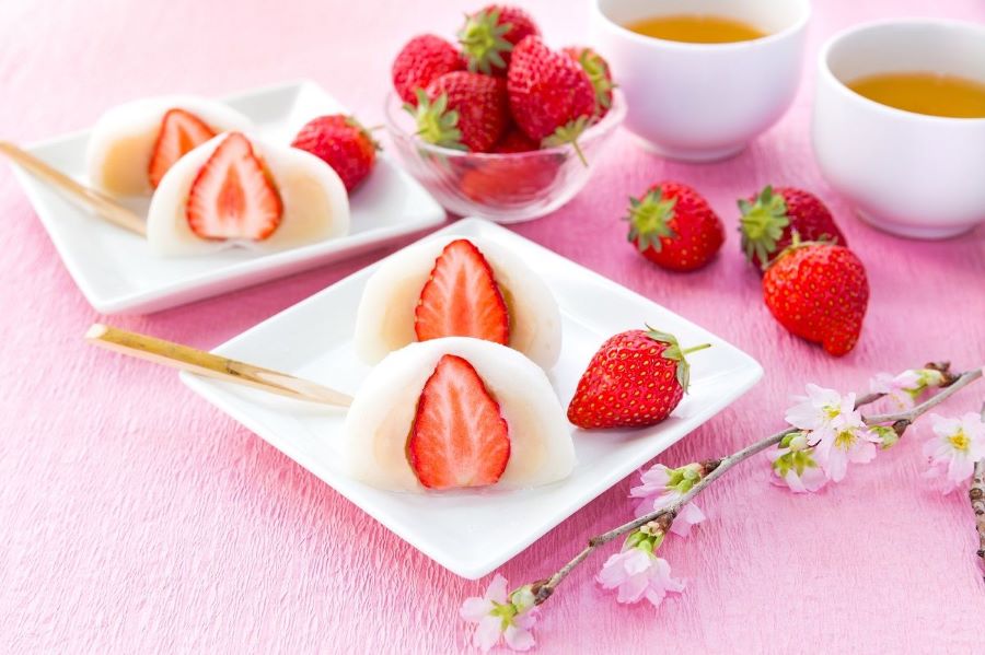 Những chiếc bánh Mochi núng nính đáng yêu trứ danh của ẩm thực Nhật Bản