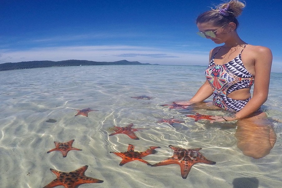 Xõa hết mình với "vương quốc sao biển" tại đảo ngọc Phú Quốc