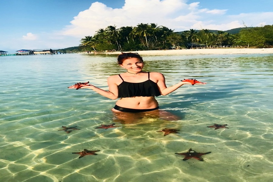 Xõa hết mình với "vương quốc sao biển" tại đảo ngọc Phú Quốc