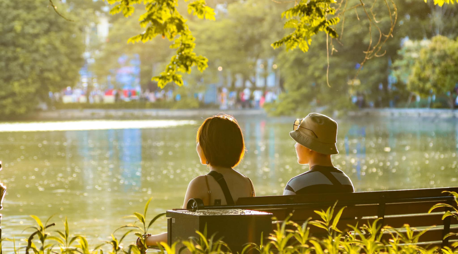 Có một mùa thu Hà Nội yên bình đến thế