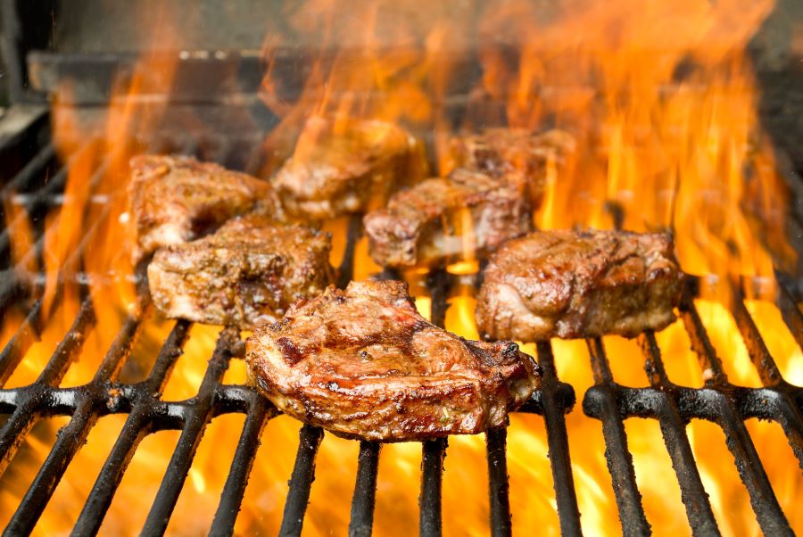 Sườn cừu nướng hấp dẫn