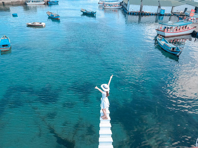 Nấc thang lên thiên đường giữa biển khơi 