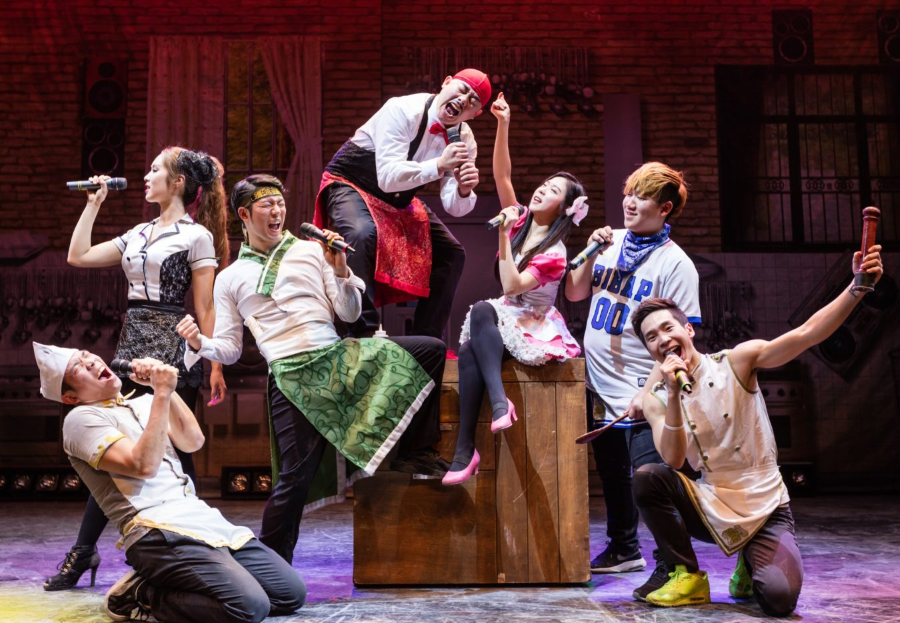 Nanta Show còn gây ấn tượng với khán giả bởi show diễn có sự tương tác thú vị với khán giả