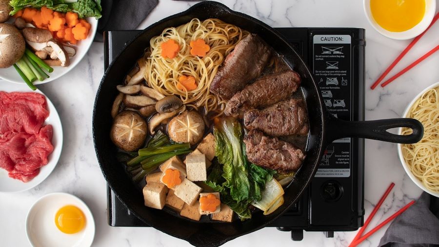 Món Sukiyaki nổi tiếng tại Nhật Bản
