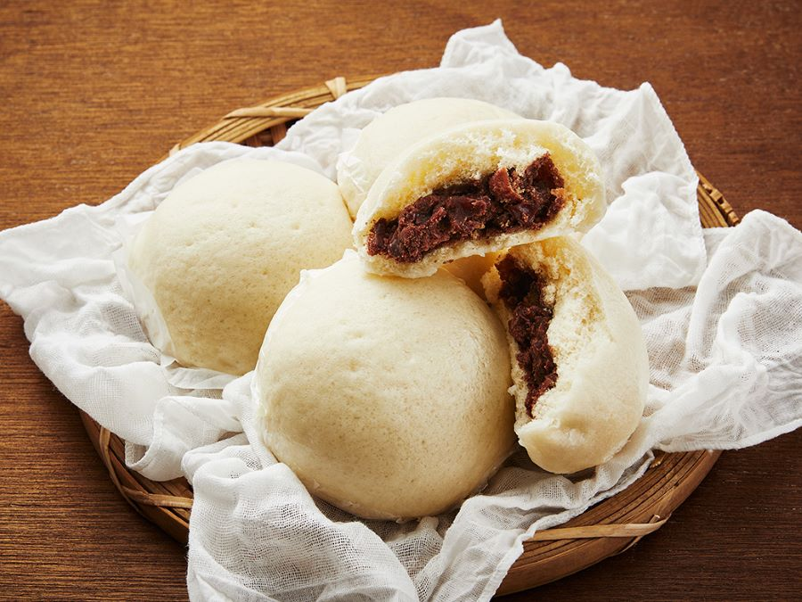 Bánh bao ngọt với nhiều loại nhân thơm ngon, hấp dẫn khác nhau