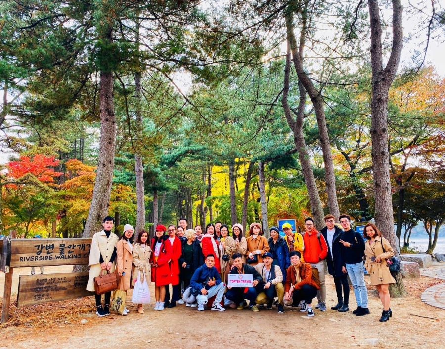 Chuyến tham quan Hàn Quốc theo tour tại nhà Top Ten Travel