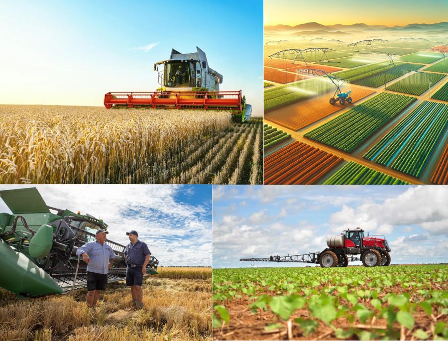 Nông nghiệp là một trong những ngành trọng điểm của nước Úc