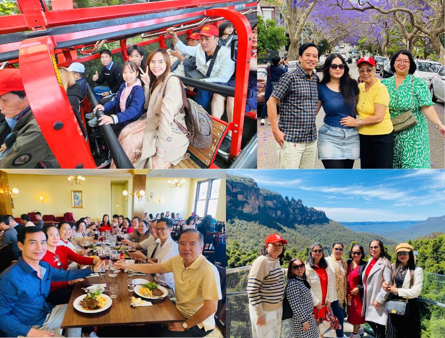 các trải nghiệm dành riêng cho Khách đi du lịch úc trên tour