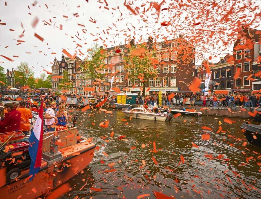 King’s Day là một ngày hội hấp dẫn tại Hà Lan với các trải nghiệm sống động