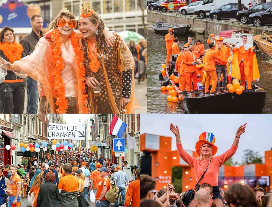 Khung cảnh nhộn nhịp, vui tươi của du khách khi tham gia lễ hội