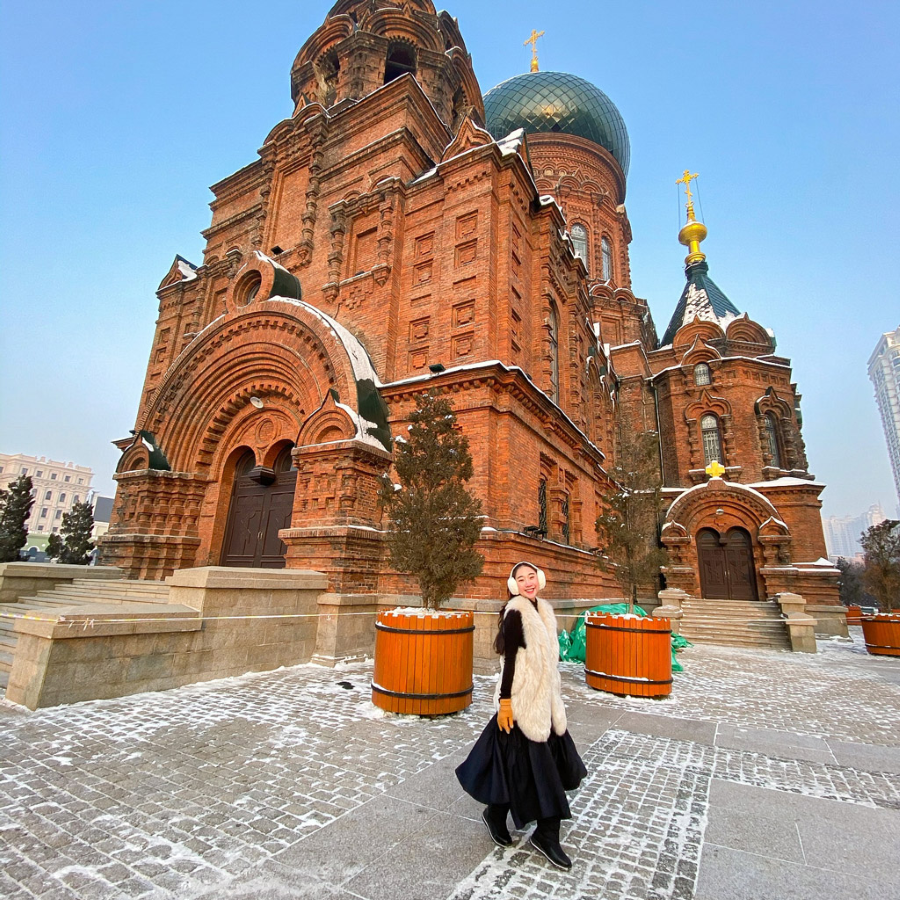 Nhà thờ Saint Sophia ở Cáp Nhĩ Tân là một kiệt tác kiến trúc mang đậm dấu ấn lịch sử