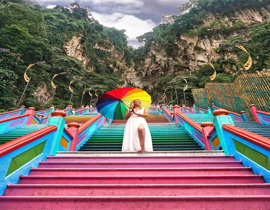 Ngôi đền cầu được ước thấy ở Malaysia