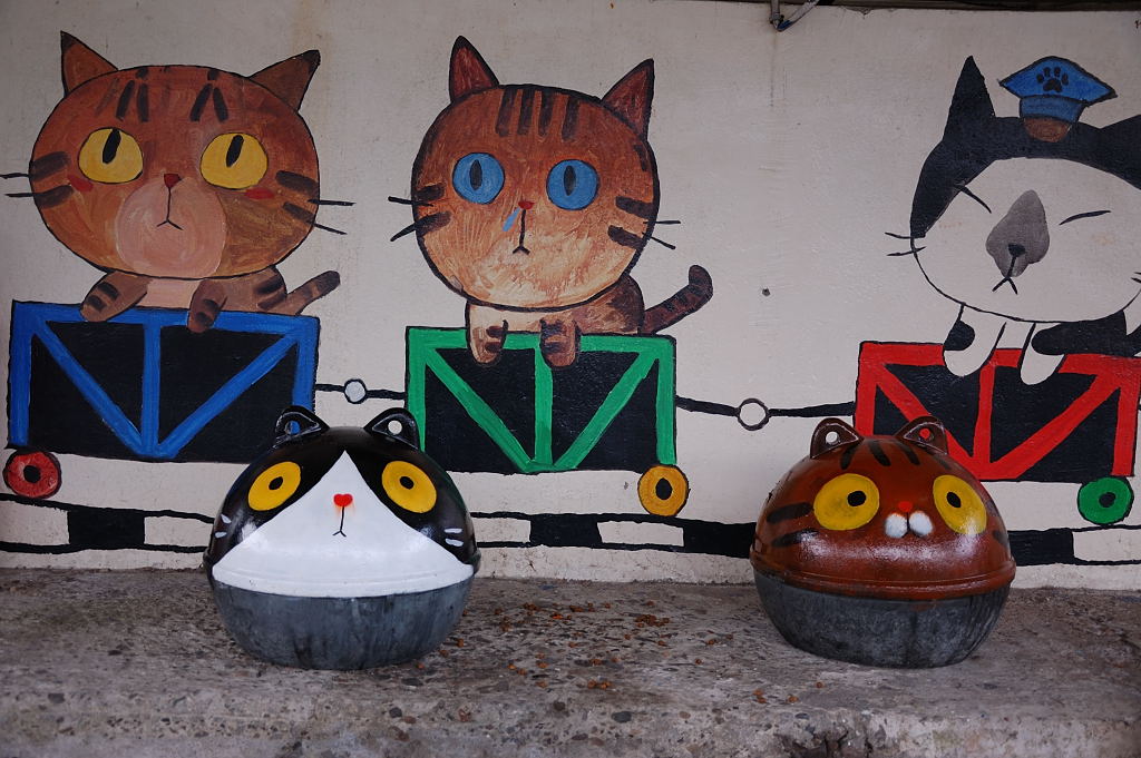 Ngôi làng Houtong đầy thú vị cho các tín đồ yêu mèo ở Đài Loan