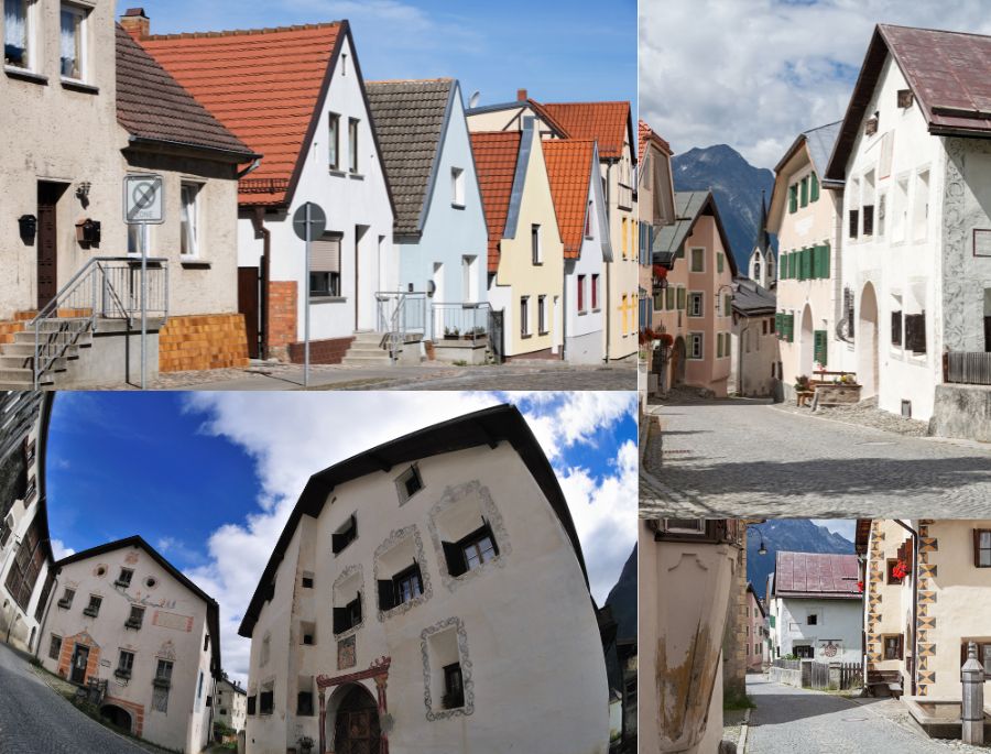 Khung cảnh bình yên tại ngôi làng Guarda nổi tiếng Thụy Sĩ