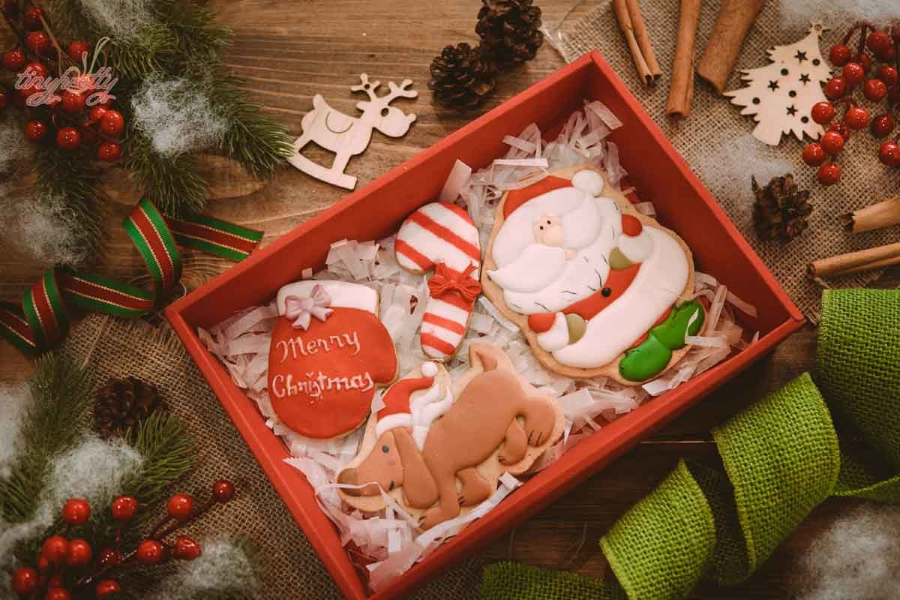 Tặng quà là một phần không thể thiếu trong không khí lễ hội Giáng sinh tại Hàn Quốc