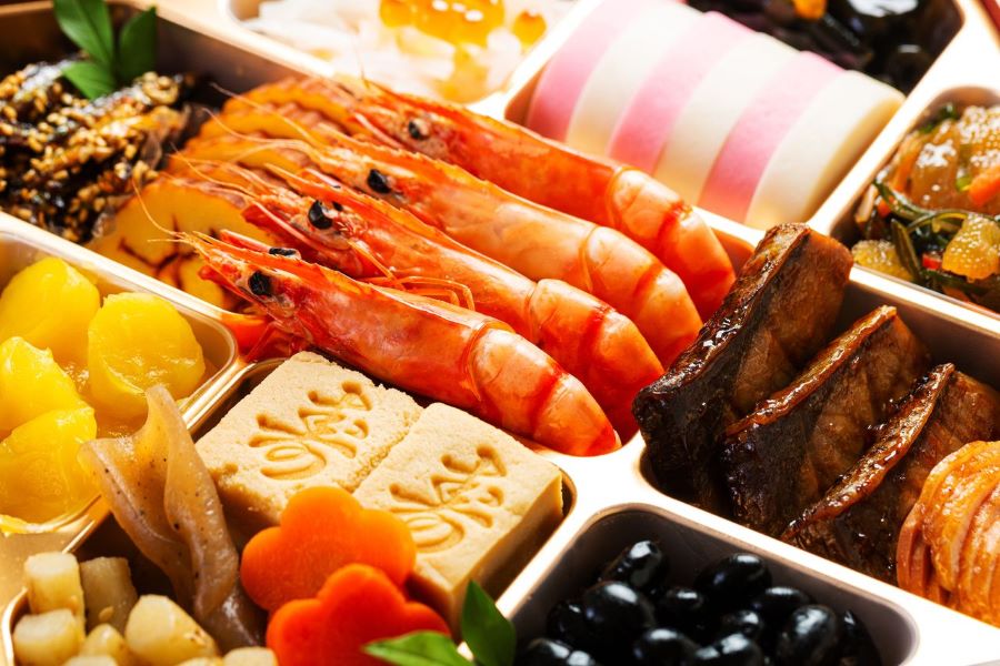 Từng món ăn trong Osechi Ryori đều thể hiện những ý nghĩa vô cùng riêng biệt 