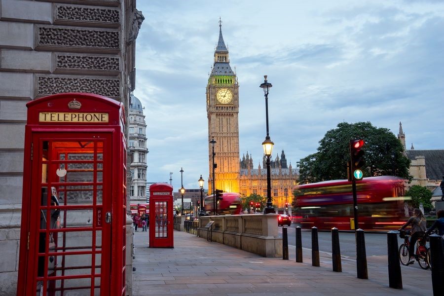 Đồng hồ Big Ben có thể được nhìn thấy ở bất cứ nơi đâu tại London 