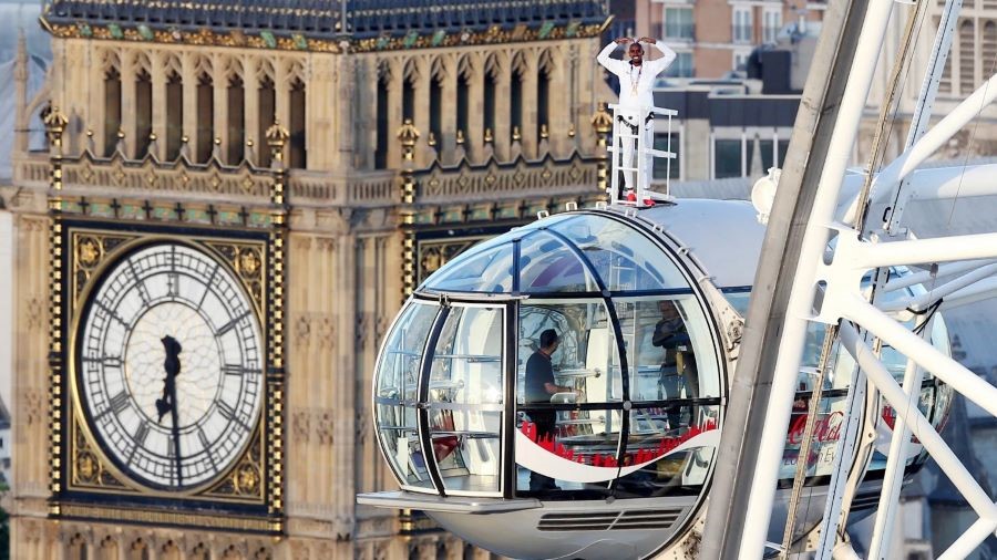 Cận cảnh vẻ đẹp vượt thời gian của đồng hồ Big Ben qua góc nhìn từ London Eye