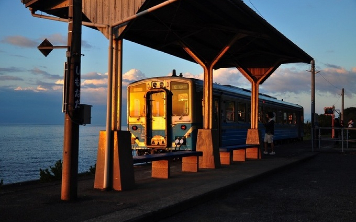 "Nhà ga cô độc" ở Nhật Bản khiến du khách chẳng muốn rời bước