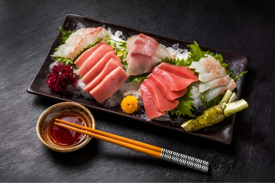 Sashimi, không chỉ là món ăn, mà còn là một tác phẩm nghệ thuật ẩm thực của Nhật Bản