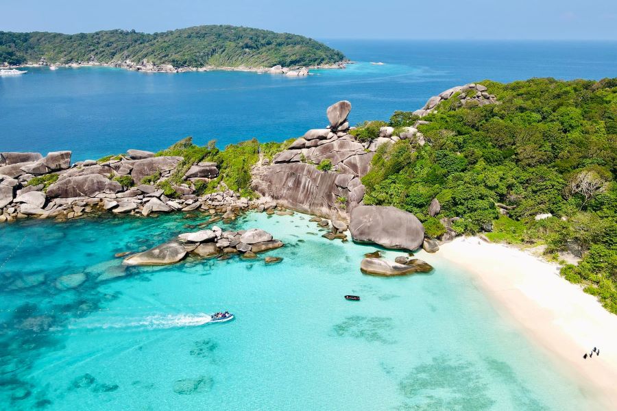 Donald Duck là một trong những vùng vịnh nổi bật nhất của đảo Similan 